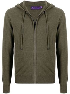 Ralph Lauren Purple Label худи на молнии с кулиской