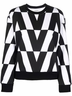 Valentino толстовка с логотипом