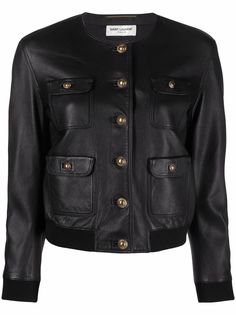 Saint Laurent однобортная куртка