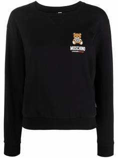 Moschino джемпер с принтом