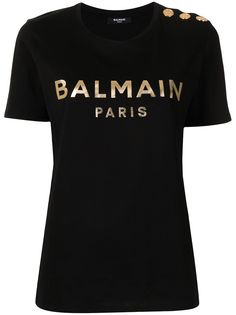 Balmain футболка с логотипом