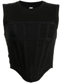 Dion Lee топ-корсет в рубчик