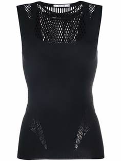 Wolford топ Shuri с сетчатыми вставками