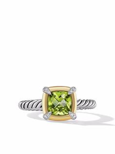 David Yurman кольцо Châtelaine из желтого золота и серебра с бриллиантами