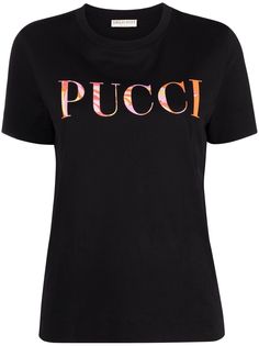 Emilio Pucci футболка с логотипом