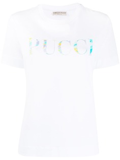Emilio Pucci футболка с логотипом