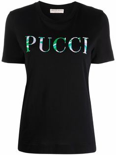Emilio Pucci футболка с логотипом
