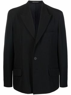 Yohji Yamamoto однотонный пиджак