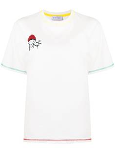 Mira Mikati футболка с вышивкой