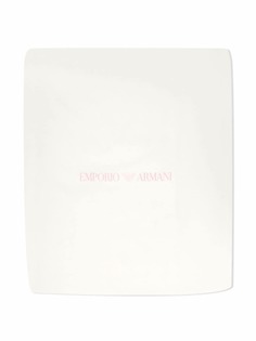 Emporio Armani Kids одеяло с логотипом