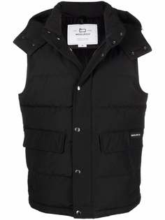 Woolrich дутый жилет с логотипом