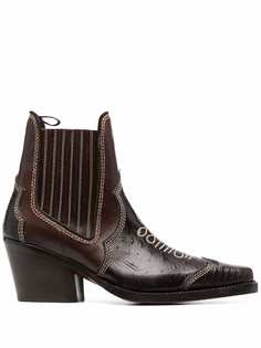 Dsquared2 ковбойские ботинки