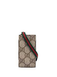 Gucci Pre-Owned клатч Sherry 2000-х годов с узором GG Supreme