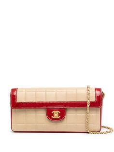 Chanel Pre-Owned сумка на плечо Choco Bar 2001-го года