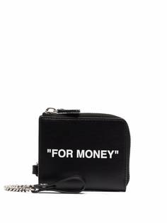 Off-White кошелек с принтом