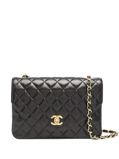 Chanel Pre-Owned маленькая сумка на плечо Classic Flap 1985-1993-х годов