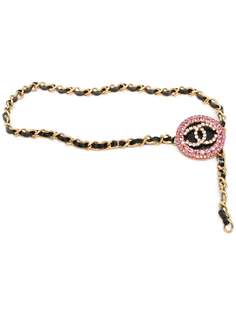 Chanel Pre-Owned цепочный ремень 1995-го года с логотипом CC
