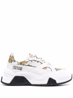 Versace Jeans Couture кроссовки с принтом Barocco