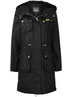 Barbour парка с карманами