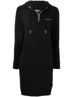 Barbour платье с капюшоном и вышитым логотипом