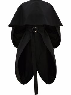 JW Anderson расклешенное платье с кейпом