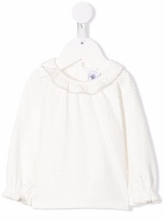 Petit Bateau рубашка в горох