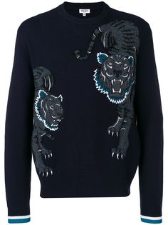 Kenzo джемпер Holiday Capsule Double Tiger
