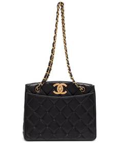 Chanel Pre-Owned стеганая сумка на плечо 1995-го года с логотипом CC