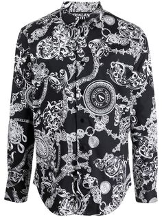 Versace Jeans Couture рубашка с принтом