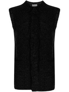 Yohji Yamamoto шерстяной жилет на пуговицах