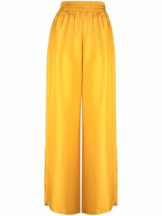 Emilio Pucci шелковые брюки широкого кроя