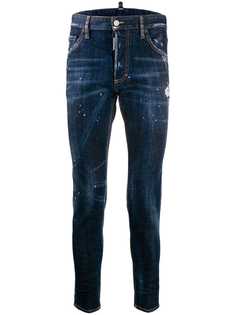Dsquared2 джинсы кроя слим с выцветшим эффектом