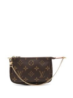 Louis Vuitton клатч pre-owned 2020-го года с принтом Monogram