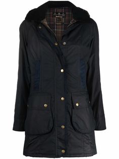 Barbour парка с капюшоном