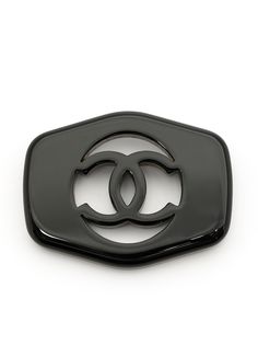 Chanel Pre-Owned брошь 1997-го года с логотипом CC