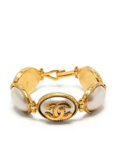 Chanel Pre-Owned браслет 1996-го года с логотипом CC