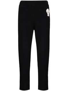 Alexander McQueen спортивные брюки с вышивкой