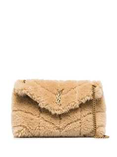 Saint Laurent маленькая сумка на плечо Loulou Puffer