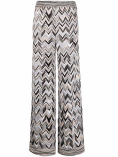 Missoni брюки с узором шеврон