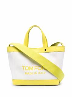 TOM FORD сумка-тоут в стиле колор-блок с логотипом