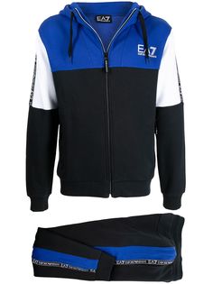 Ea7 Emporio Armani спортивный костюм с логотипом