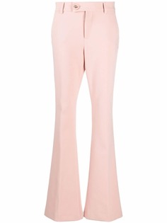 Blumarine брюки прямого кроя с завышенной талией