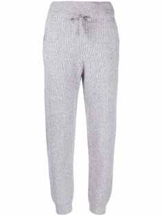 Rag & Bone кашемировые брюки в рубчик с завышенной талией