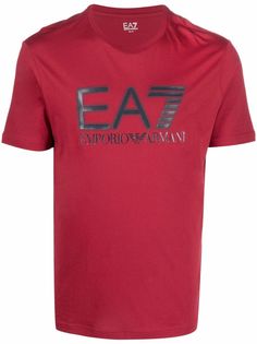 Ea7 Emporio Armani футболка с логотипом