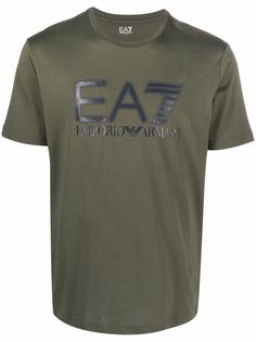 Ea7 Emporio Armani футболка с логотипом