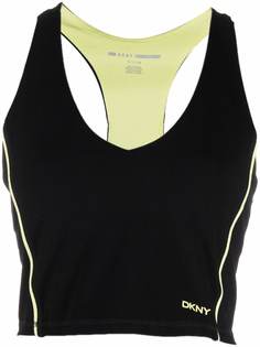 DKNY укороченный топ с логотипом
