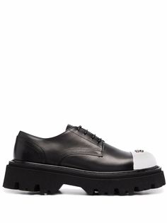 Casadei metallic toe-cap oxford shoes