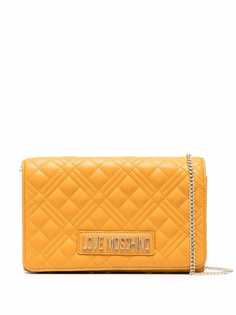 Love Moschino фактурная сумка на плечо с логотипом