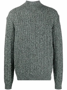 PAUL SMITH шерстяной джемпер с воротником-воронкой