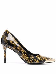 Versace Jeans Couture туфли с принтом Barocco